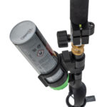 Sitestamp met markeerspray voor markering